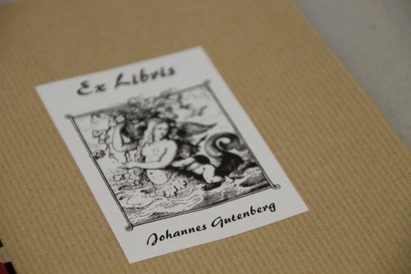 Buchmarke „Ex Libris“ individuell
