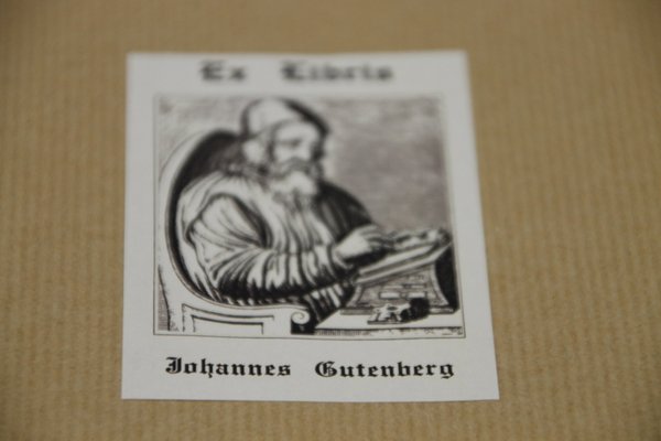 Buchmarke „Ex Libris“ individuell